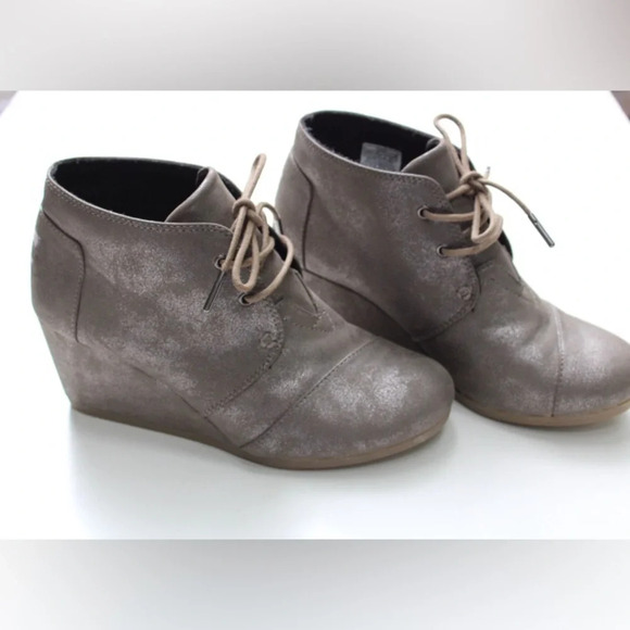 Toms wedge boots - Picture 4 of 9
